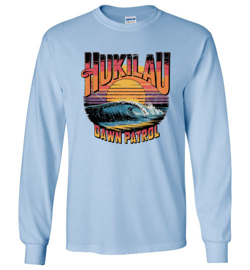 Hukilau Dawn Patrol Vintage Long Sleeve Tee