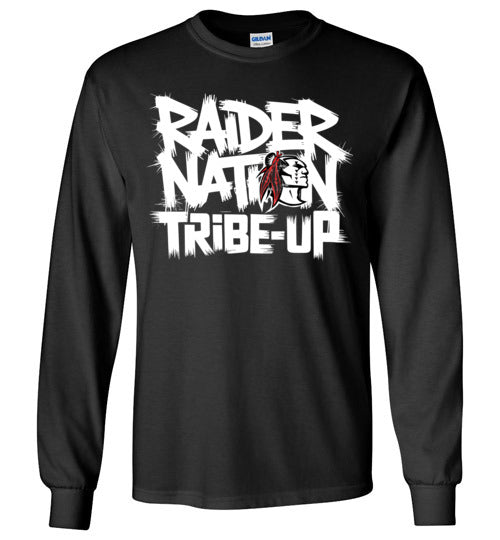 Raider Nation Tribe-Up LOng Sleeve Tee