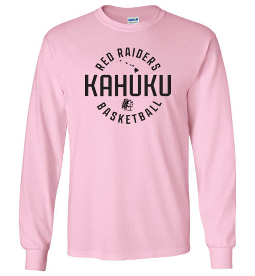 Kahuku Red Raiders Basketball Long Sleeve Tee