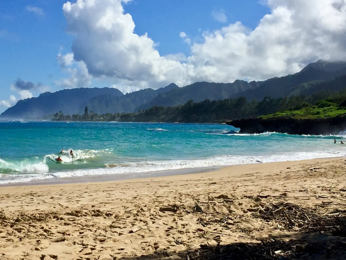 Lāʻie and Hukilau coastline on Oʻahu