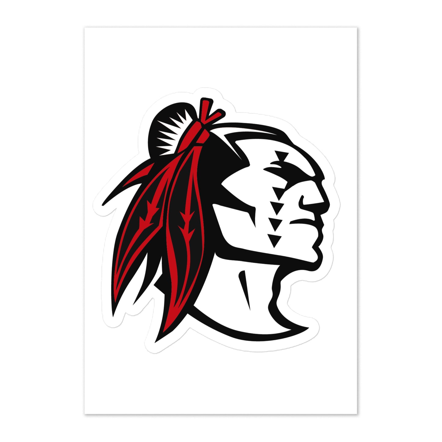 Kahuku Red RaiderSticker sheet