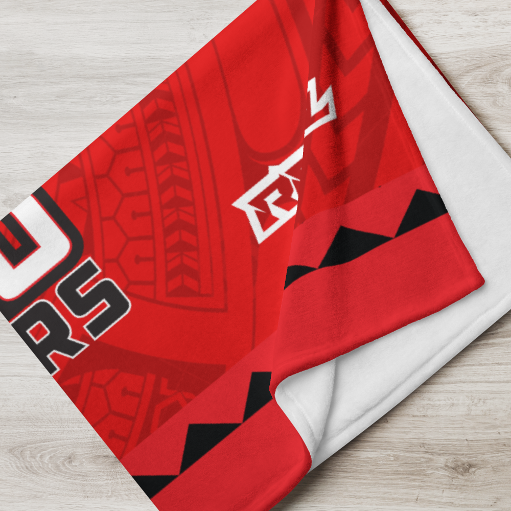 Red Raider Throw Blanket "50x"60