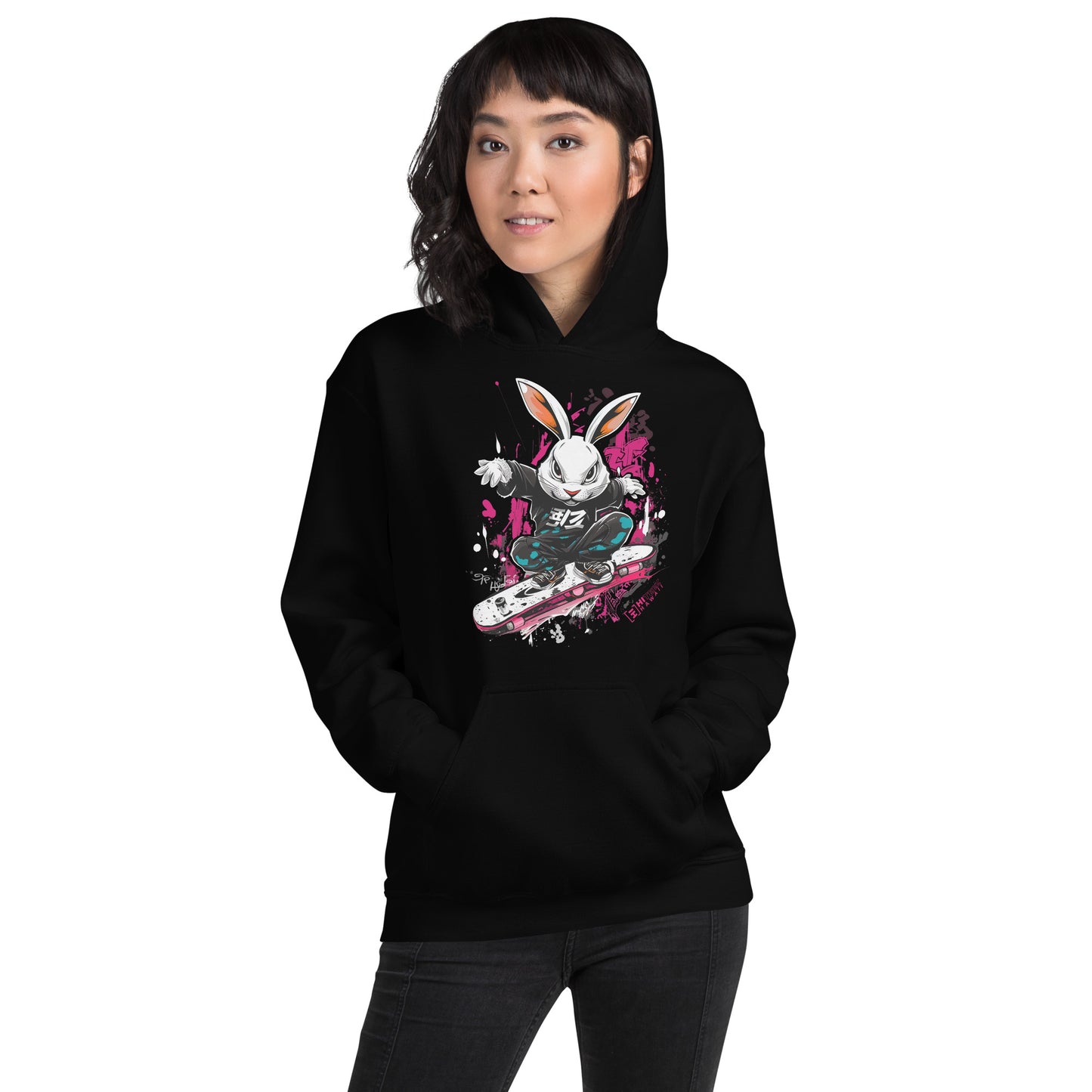 Funky Bunny Unisex Hoodie