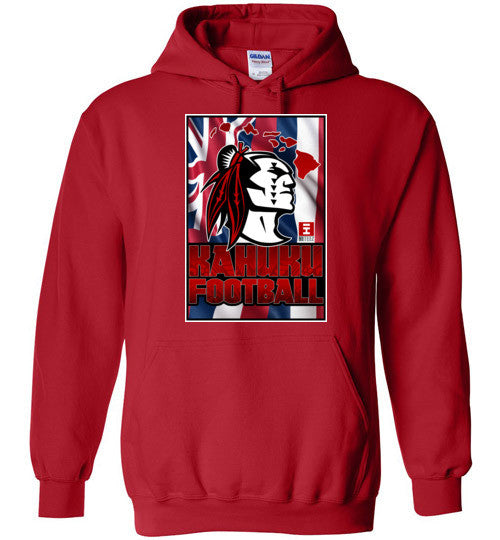 Kahuku Hawaiian Flag Hoodie