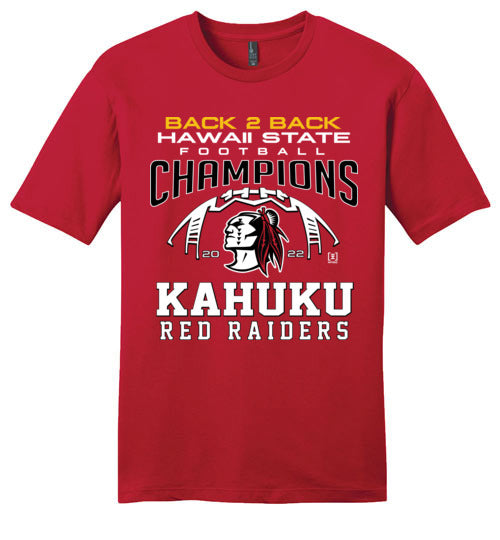 Back to Back Kahuku State Champions